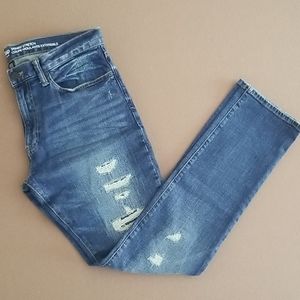 GAP Mens Distressed Jeans Skinny Stretch